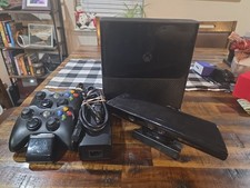 Xbox 360 E Console 250GB Kinect Bundle Controller Tested Working Lot Of 30 Games