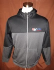 Team USA Wrestling Men's Full-Zip Hoodie Sweatshirt, Black Polyester Size L, EUC