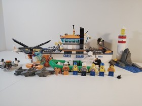 Lego City Coast Guard Set 60014 and 60012 INCOMPLETE READ DESCRIPTION 