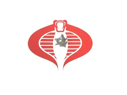 GI Joe Weapon Cobra Commander Backpack 1987 Original Figure Accessory