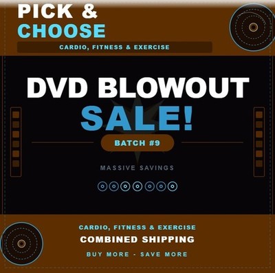 DVD Blowout Sale Pick & Choose Batch #9 - Buy More Save More - Combined Shipping