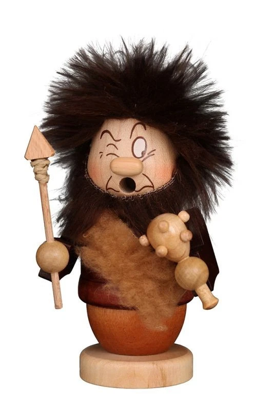 New in Box- Ulbricht Dwarf Caveman - Mini 6" German Smoker/Incense Burner