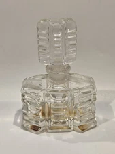 Vintage Taurnus Crystal Perfume Bottle Germany Empty