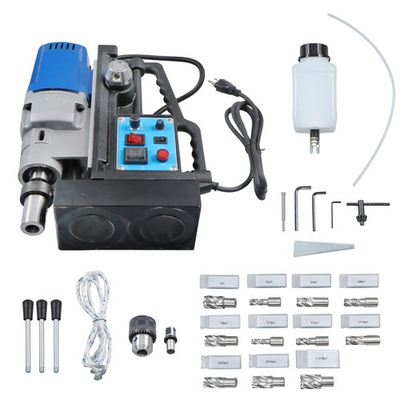 #ad 1950W Mag Drill Press with 2quot; Dia. 3125 lbf 13900N Mag Force 650 rpm Power $260.72