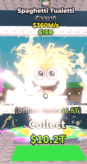 Assortiment D'items Steal A Brainrot - Collection Roblox, Personnage Tung Tung Sahur