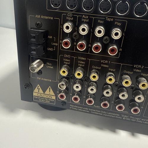 Nakamichi AV-8 Audio Video Receiver w/ Pre Outs Amp Preamp - No Remote - Picture 14 of 16
