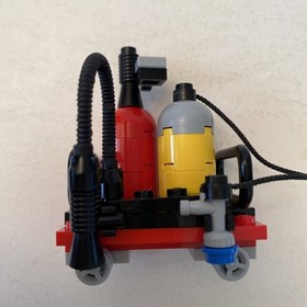 Lego Racers Ferrari F1 Fuel Stop Set 8673 w/ Booklet & Minifigures See Desc