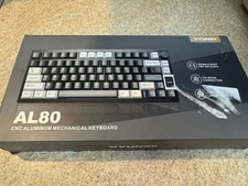YUNZII AL80 Wireless Mechanical Keyboard 75% Aluminum CNC Smart LCD Display