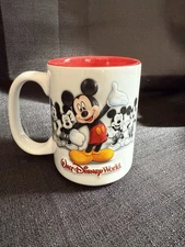 Disney Parks Relief Graphics Mickey Mouse Mickey Emotions Coffee Mug 3D