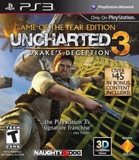 Uncharted 3: Drake's Deception - Game of the Year Edition - Playstation 3 Game