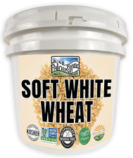 Certified Glyphosate Residue Free Soft White Wheat Berries | 25 LBS | Emergency 