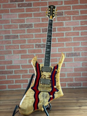 Wylde Audio Goregehn Special Edition Electric Guitar - Blood River Burl