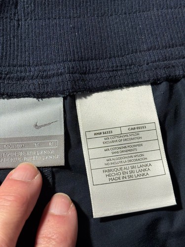 Vintage Damen Nike Baumwolle/Nylon Hose Rosa Streifen, Gummibund, M - Bild 8 von 16