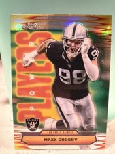 2025 Topps Chrome Maxx Crosby Power Players Refractor Raiders PP-37 🔥