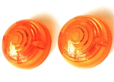 Wipac 2x Indicator Light Lamp Lens for Land Rover Defender 90 110 - Amber 