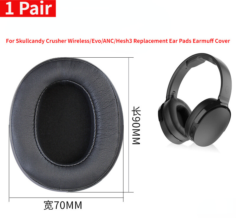 For Skullcandy Crusher Wireless/Evo/ANC/Hesh3 Replacement Ear Pads