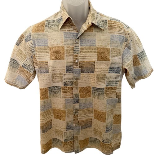 TORI RICHARD Aloha Hawaiian Collared Shirt Men S Small - Picture 1 of 5