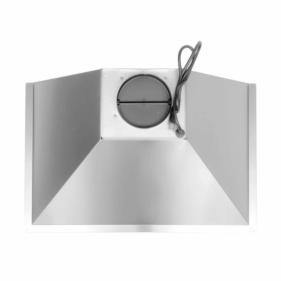 30 INCH WALL MOUNT VENT HOOD (OPEN BOX) STAINLESS STEEL, PERMANENT FILTERS, LED - Image 4 of 4