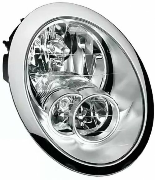 Phare avant droit Mini Cooper R50 R53 optique halogène haute visibilité