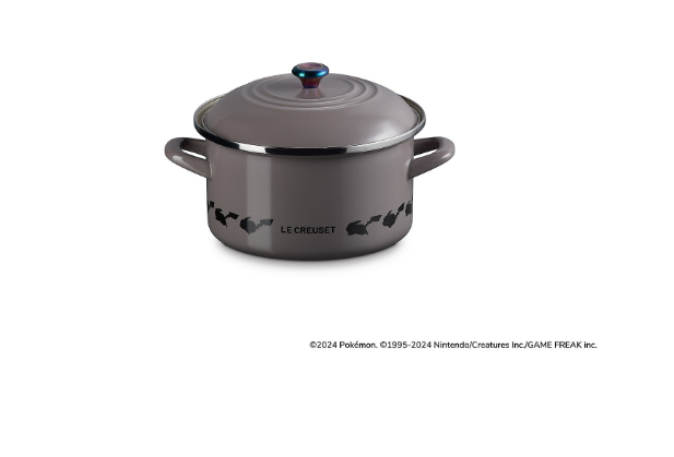 Le Creuset Pokemon EOS 20cm Casserole Pikachu Gray Official Japanese Product No.182