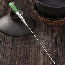 Fashion Jade Hair Stick Chignon Chopstick Hairpin Hair Accessories Gift