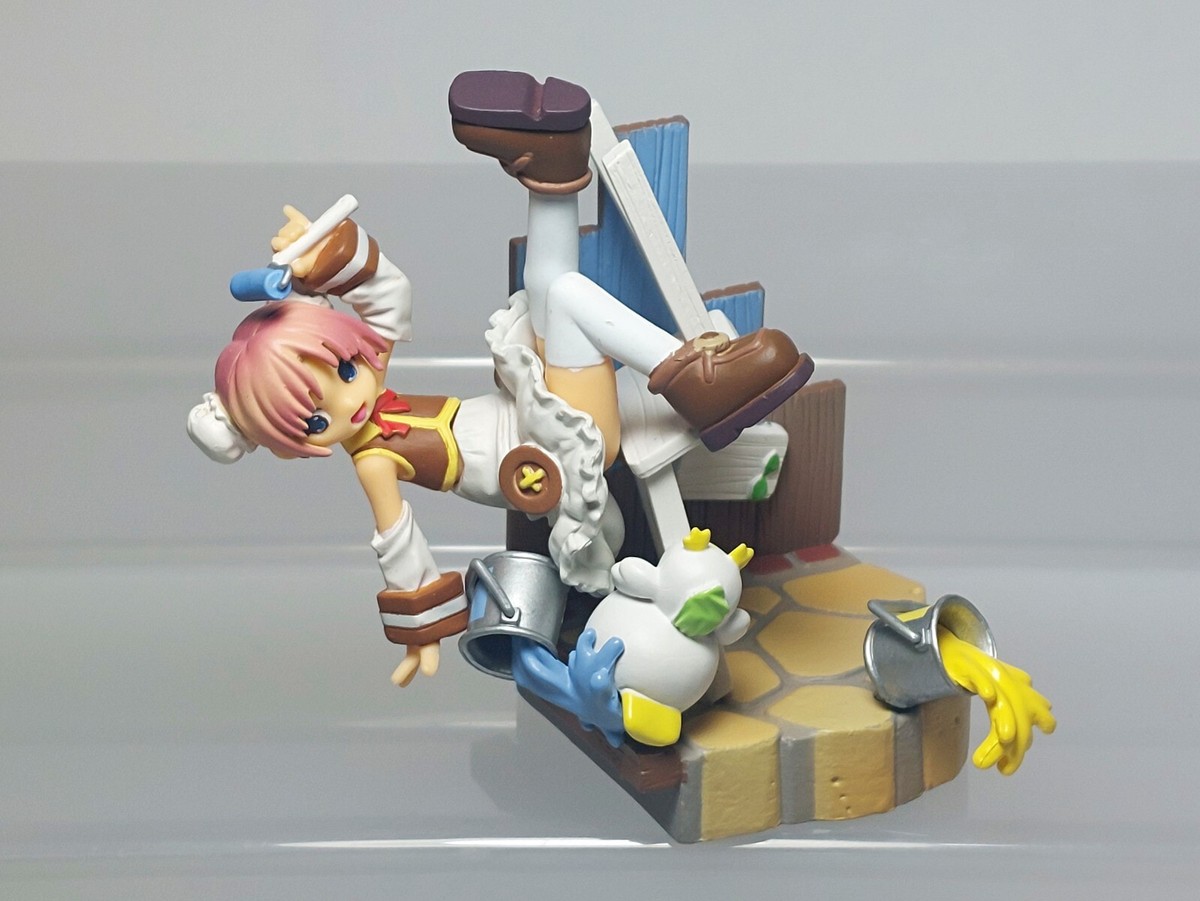 Moetan Capsule Figure Nijihara Ink & Ahiru Ah-kun Movic 2005 Toy