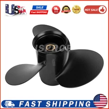 9.25 x 9P Boat Propeller for Mercury 9.9-20HP Aluminum Propeller 14 Tooth, RH