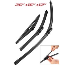 For Vauxhall Opel Corsa D E 2006-2014?WINDSCREEN WIPER FRONT&REAR Blades Kit*