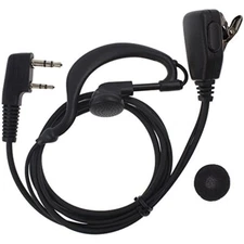 Earpiece Headset for 2pin Kenwood Baofeng Puxing Quansheng Weierwei Wouxun Radio