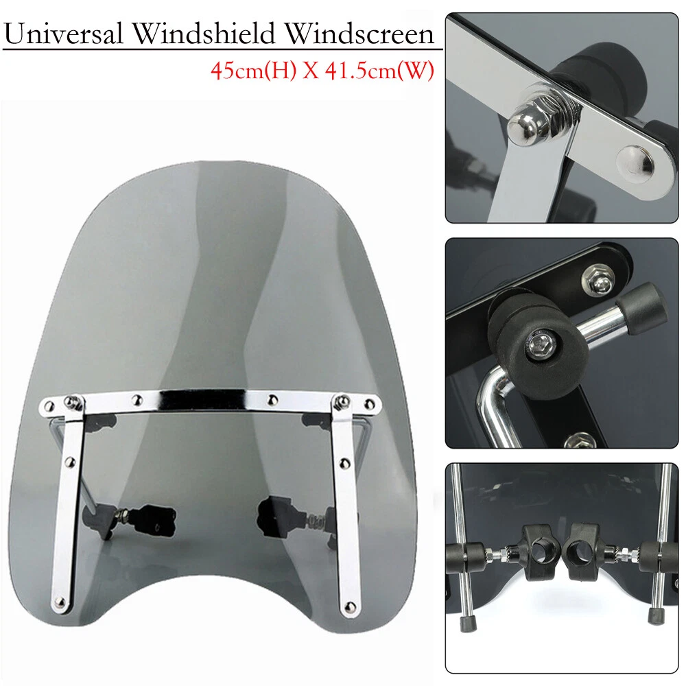 Universal windshield cheap for bike