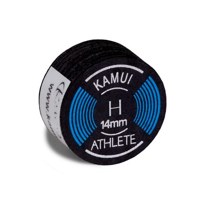 Kamui Athlete Billiard Pool Cue Tip Hard 14 mm   1 pc