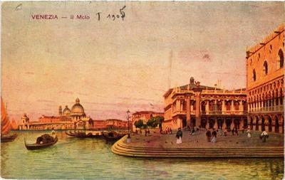 CPA AK VENEZIA Il Molo ITALY (523193)