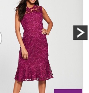 phase eight pink amaya lace dress