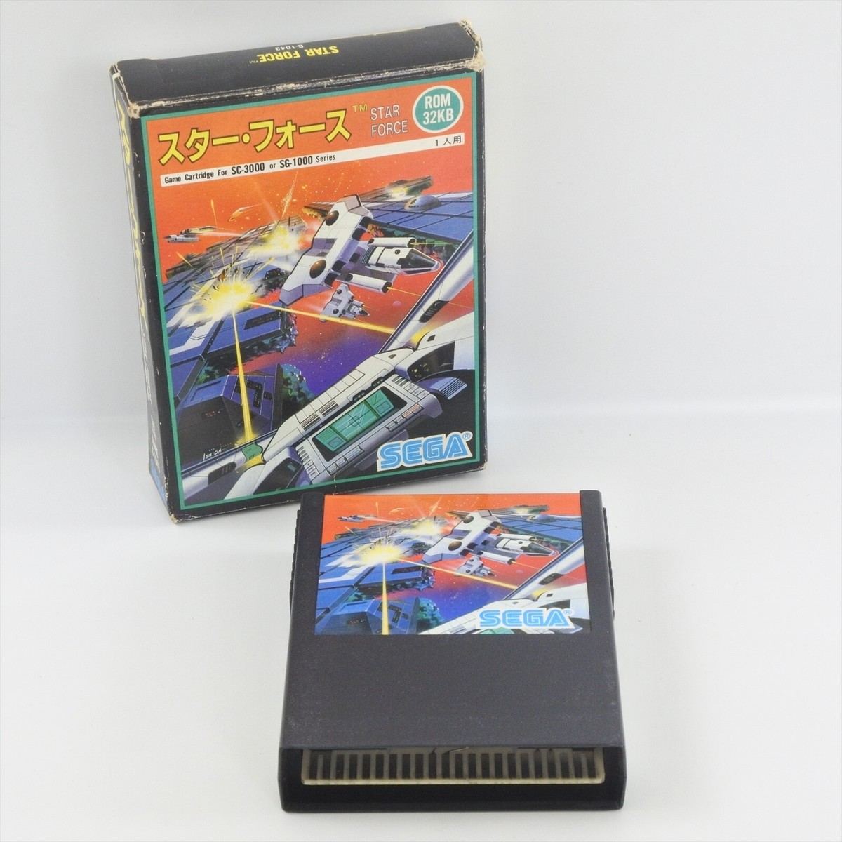 SC-3000 SG-1000 STAR FORCE 32KB G-1043 No Instruction 2246 Sega sc