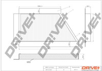 Dr!ve+ Innenraumfilter FüR Peugeot 206 CC 2D 1.6 16V 2.0 S16 2A/C 1.4I 1.1I T3E