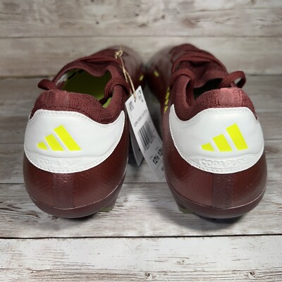 Adidas Copa Pure 2 Plus FG Firm Ground Soccer Cleats Wine IE7485