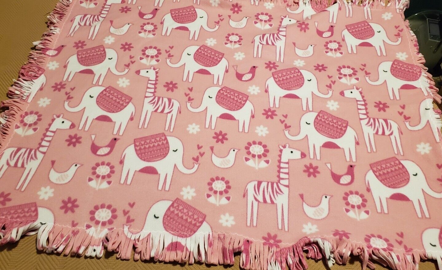 Elephants 48 Inches Wide 40 Inches Long