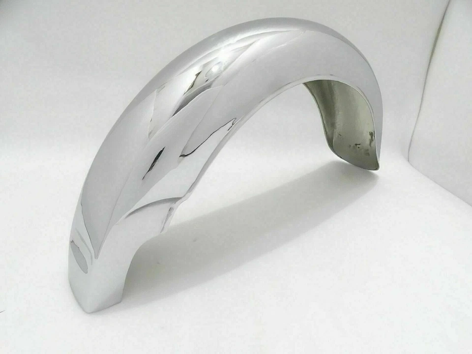 Fit For NORTON FEATHERBED WIDELINE REAR CHROME MUDGUARD @LS - Image 3 of 4