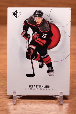 2020-21 Upper Deck SP Hockey Base #29 Sebastian Aho - Carolina Hurricanes
