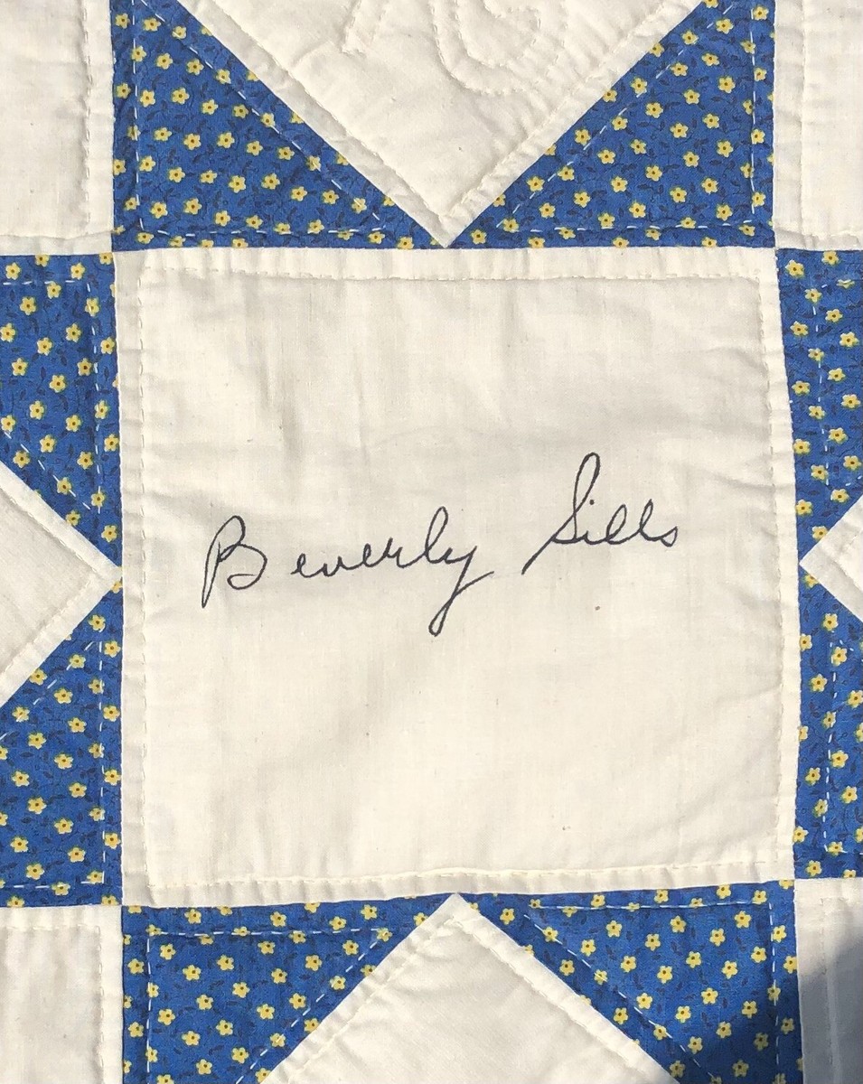 Bicentennial Autograph Quilt. 44 Famous Autographs. | eBay