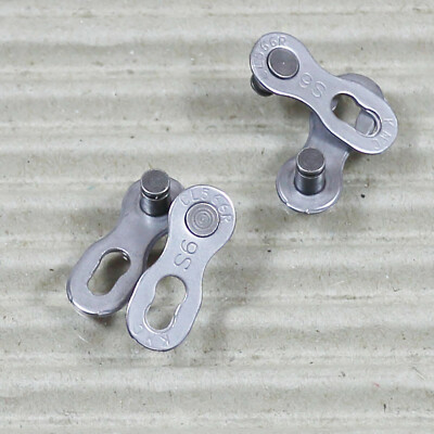 KMC MissingLink 9-fach CL-566R-EPT Kettenschloss 2 Stück silber 6,6 mm