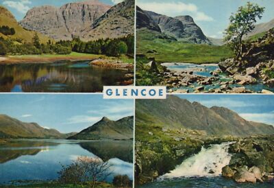 Schottland Postkarte - Ansichten von Glencoe RR7935