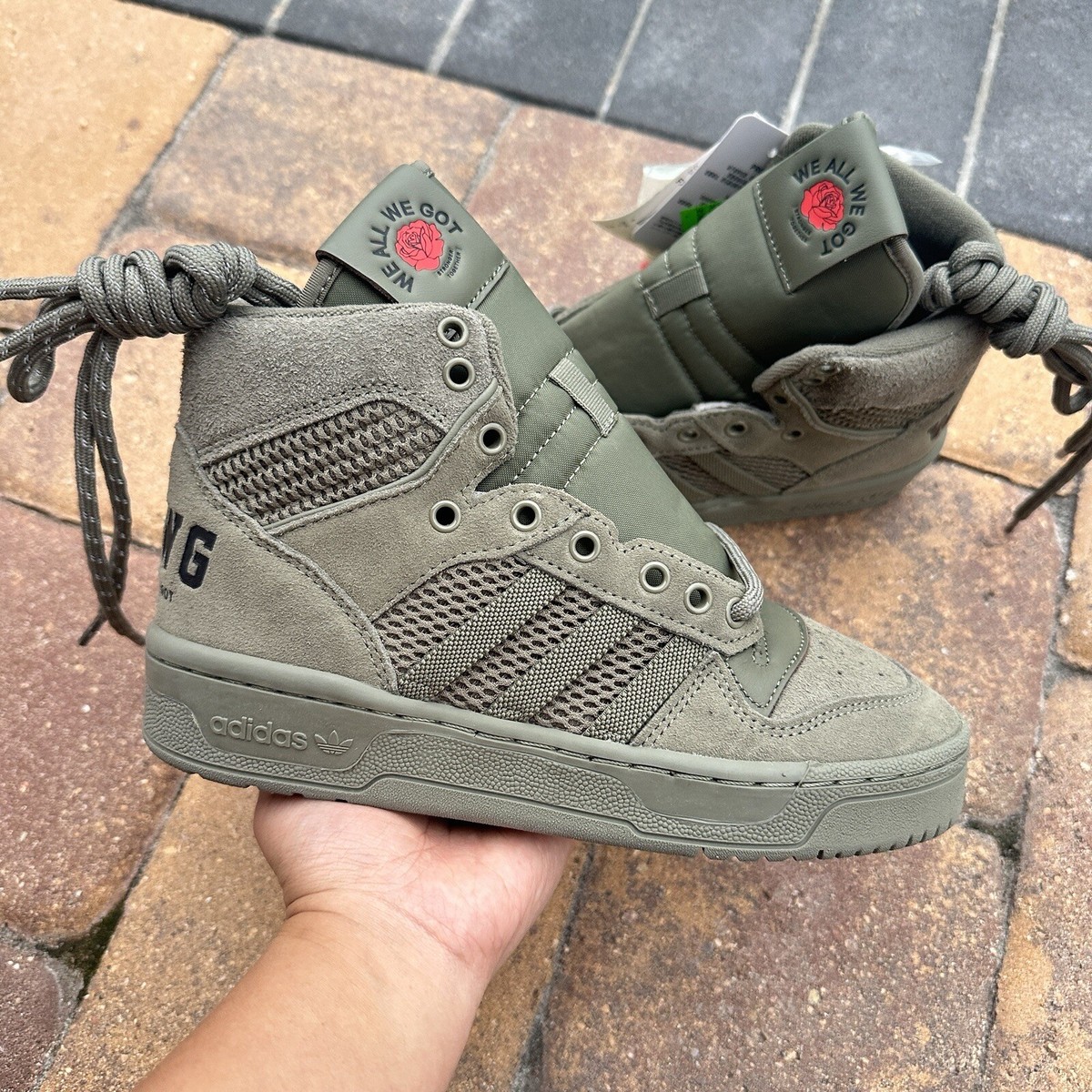 Adidas Fat Tiger Workshop x Rivalry Hi We All We Got Men\'s Shoes FX3470 Adidas Fat Tiger Workshop x Rivalry Hi We All We Got Men main image 4