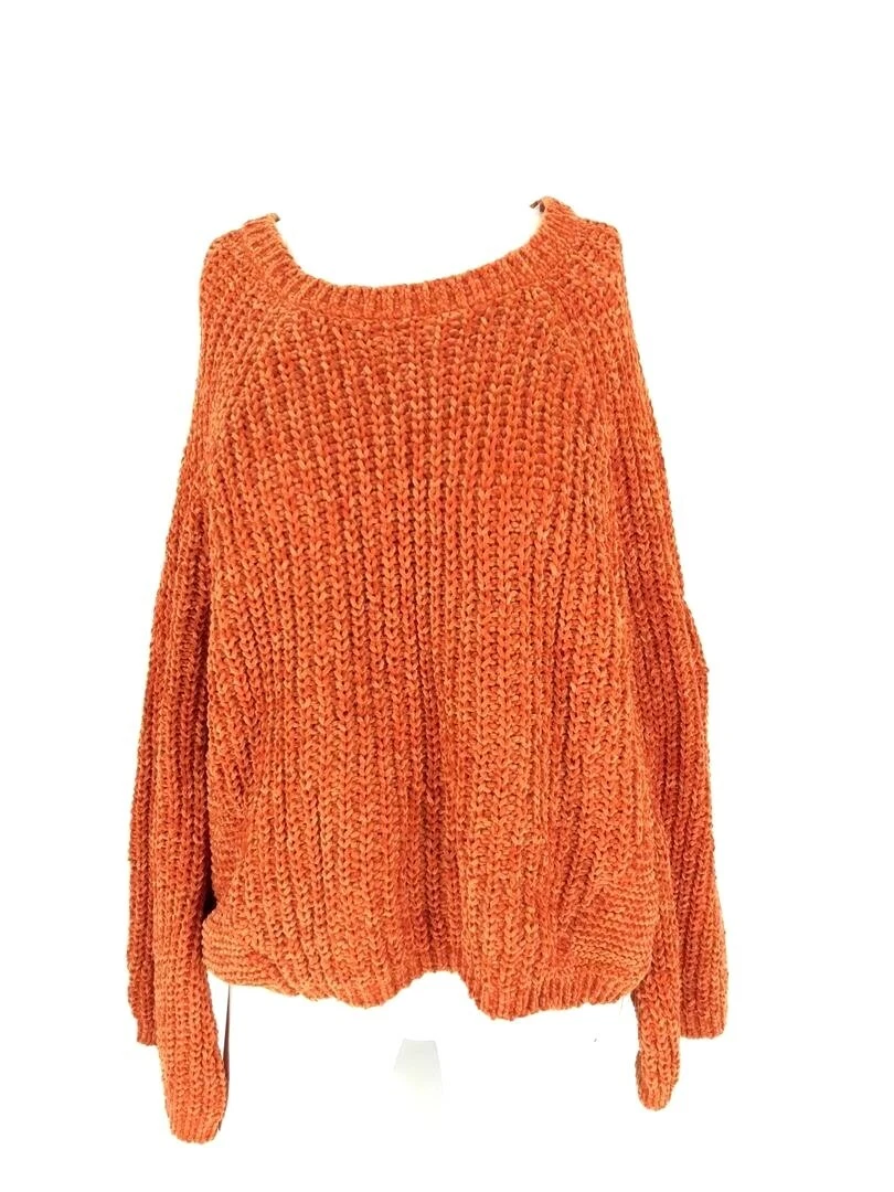 Warm u0026amp; Cozy Lifestyle orange Sweater SZ L NEW W/ No tags! For Only  $10.15!! | eBay