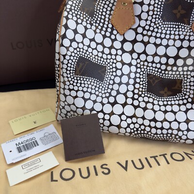 Louis Vuitton Speedy Handbag 30 Yayoi Kusama Limited Edition in