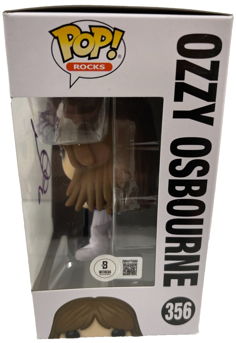 Ozzy Osbourne Signed Pop Rocks Funko 356 Black Sabbath Autograph