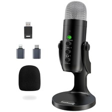 Studio-Quality Wireless Microphone for Podcasting