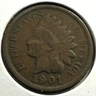 1901 1C Indian Cent (90278)