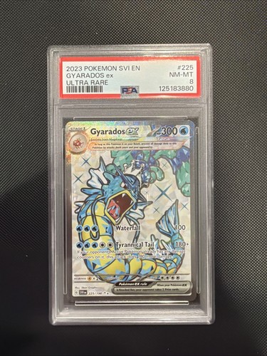 Gyarados ex graded PSA 8 for sale on eBay