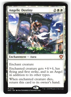 Angelic Destiny #134 (NM) (Non-Foil) (M) (SOC) Magic MTG